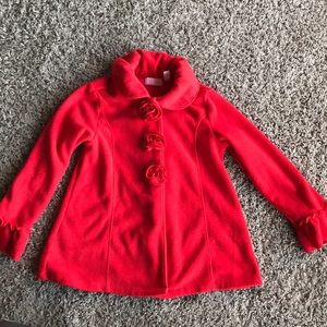Red girl sweater size 6x